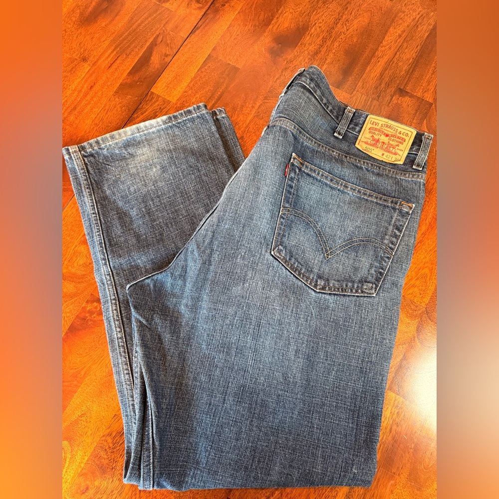 Levi’s 505 Regular Fit Men’s Jeans W42 L30